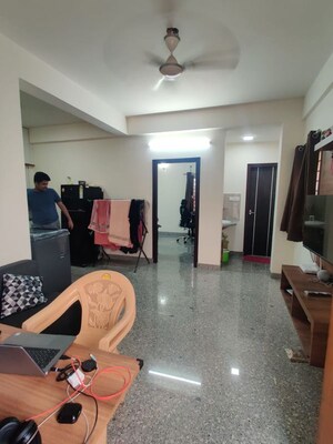 Living Room in 1 BHK Builder Floor at Hsr Layout Sector 2 – for Rent