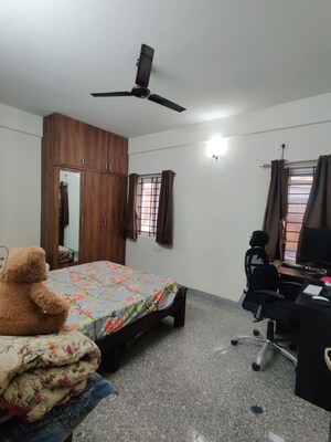 Living Room in 1 BHK Builder Floor at Hsr Layout Sector 2 – for Rent