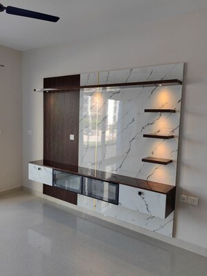 Kitchen in 3 BHK Apartment at SJR Blue Waters, Off Sarjapur Road – for Rent