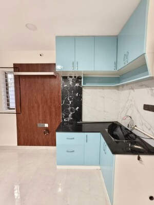 Kitchen in 1 RK Builder Floor at Hsr Layout – for Rent