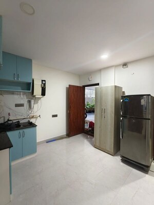 Kitchen in 1 RK Builder Floor at Hsr Layout – for Rent