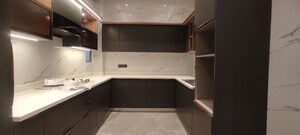 Kitchen in 3 BHK Builder Floor at Malviya Nagar – for Sale