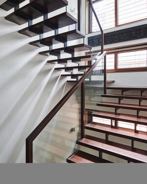 Staircase in 6 BHK Villa at Shivajinagar – for Sale