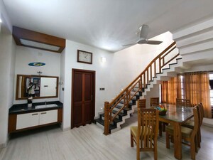 Staircase in 4 BHK Independent House at Aroor – for Sale