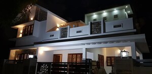 Living Room in 4 BHK Independent House at Aroor – for Sale