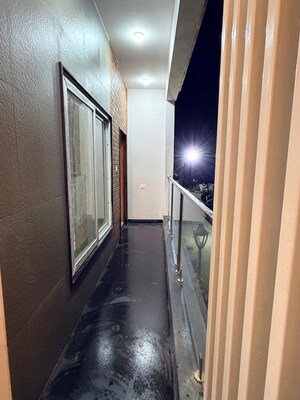 Balcony in 3 BHK Apartment at Cleartitle Green Valley, Begur Road – for Rent