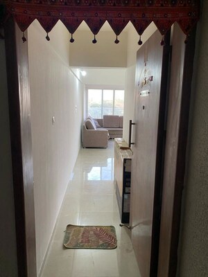 Building Lobby in 3 BHK Apartment at Paranjape Trident Twin Towers, Wakad – for Rent