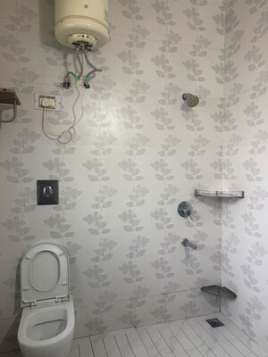 Bathroom in 3 BHK Builder Floor at Sukhdev Vihar – for Rent