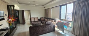 Living Room in 3 BHK Apartment at Dipti Flora Khar West, Khar West – for Rent