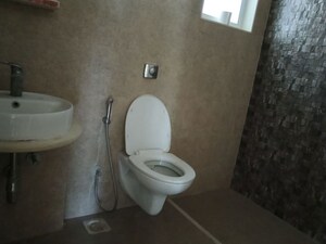 Bathroom in 2 BHK Apartment at Harsh Vihar, Aundh – for Rent