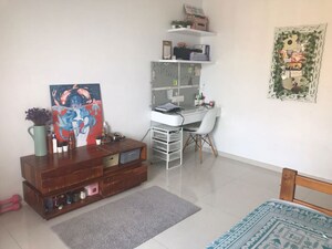 Living Room in 3 BHK Apartment at Rustomjee Urbania Azziano, Thane West – for Rent