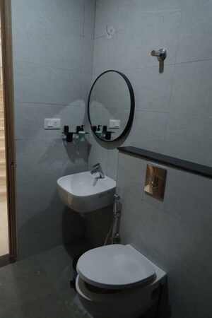 Bathroom in 4 BHK Villa at Skandaavani Spirit Of One, Varthur – for Rent