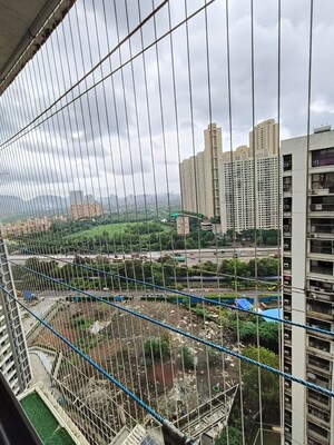 Balcony in 2 BHK Apartment at Lodha Crown Quality Homes, Majiwada – for Sale