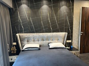Bedroom in 4 BHK Apartment at Sheth Avalon, Laxmi Nagar – for Sale