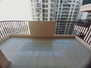 Balcony in 2.5 BHK Apartment at VVIP Homes, Gaur City 2 – for Rent
