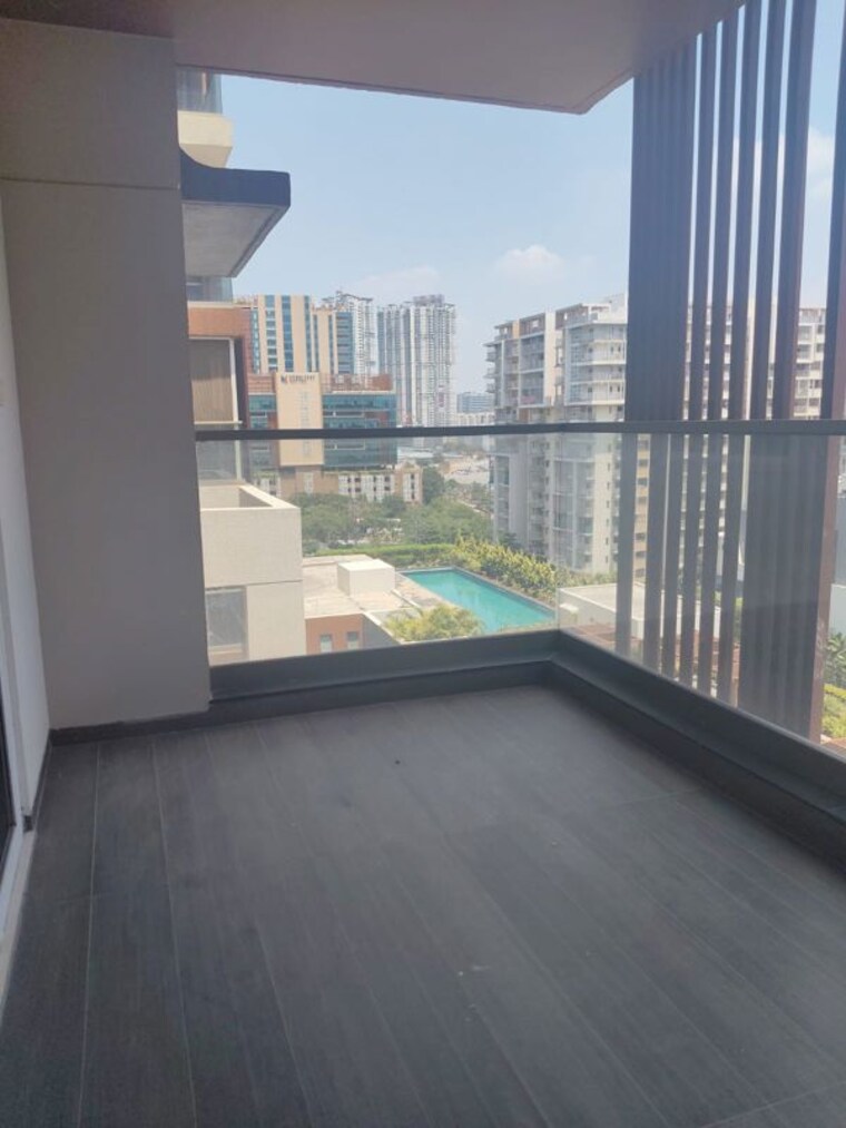 Balcony, rajapushpa-eterna 3 Bedroom 2680 Sq.Ft. Apartment In Nanakramguda Hyderabad 10561964