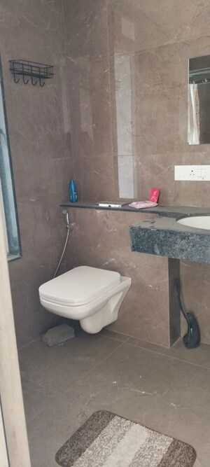 Bathroom in 3 BHK Apartment at Mandarin 33 West Avenue, Baner – for Rent