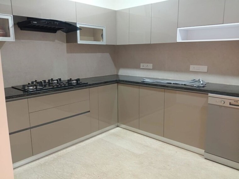 Kitchen, maya-green-lotus-utsav 3 Bedroom 1750 Sq.Ft. Apartment In International Airport Road Zirakpur 10562027