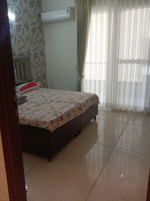 Bedroom in 3 BHK Apartment at Maya Green Lotus Utsav, International Airport Road – for Rent