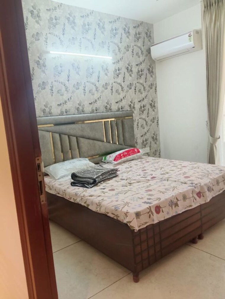 Bedroom, maya-green-lotus-utsav 3 Bedroom 1750 Sq.Ft. Apartment In International Airport Road Zirakpur 10562027