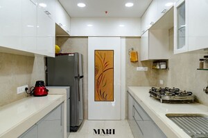 Kitchen in 2 BHK Apartment at Kanakia Paris, Bandra East – for Rent