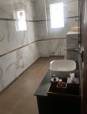 Bathroom in 4 BHK Builder Floor at Shanti Kunj – for Rent