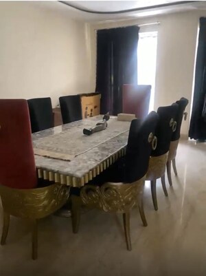 Dining area in 4 BHK Builder Floor at Shanti Kunj – for Rent