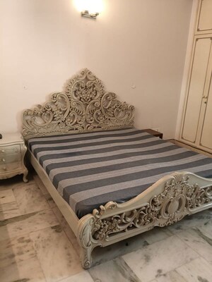 Bedroom in 3 BHK Builder Floor at Greater Kailash – for Rent