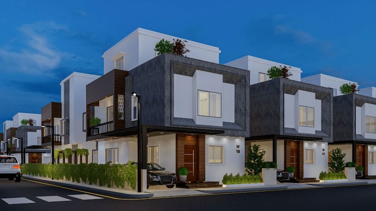 Exterior View, ramoji film city 4 Bedroom 3355 Sq.Ft. Villa In Ramoji Film City Hyderabad 10562122