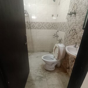 Bathroom in 1 BHK Builder Floor at Kalkaji – for Rent