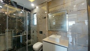 Bathroom in 3 BHK Builder Floor at Green Fields Colony – for Sale