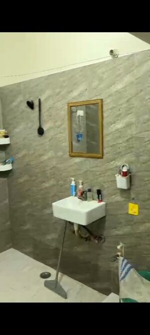 Bathroom in 1 BHK Builder Floor at Jungpura Extension – for Rent