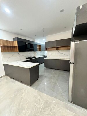 Kitchen in 3 BHK Builder Floor at Adani Samsara Vilasa, Sector 63 – for Rent