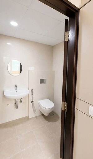 Bathroom in 3 BHK Apartment at Lansum El Dorado, Narsingi – for Rent