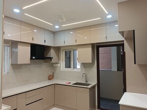 Kitchen in 3 BHK Apartment at Lansum Eden Gardens, Kondapur – for Rent