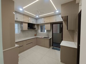 Kitchen in 3 BHK Apartment at Lansum Eden Gardens, Kondapur – for Rent