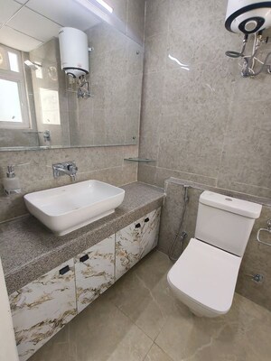 Bathroom in 2 BHK Apartment at Eldeco Live By The Greens, Sector 150 – for Rent