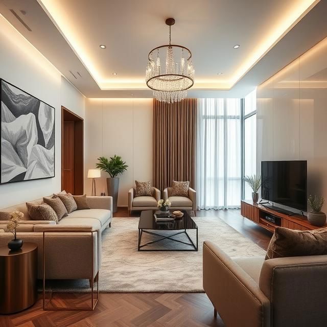 3.5 BHK + Servant Room 1996 Sq.Ft. Apartment in Conscient Heritage One