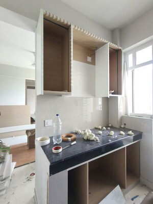 Kitchen in 2 BHK Apartment at Eldeco Live By The Greens, Sector 150 – for Rent