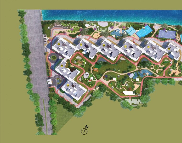 Master Plan, embassy-greenshore 4 Bedroom 2203 Sq.Ft. Apartment In Devanahalli Bangalore 10562367
