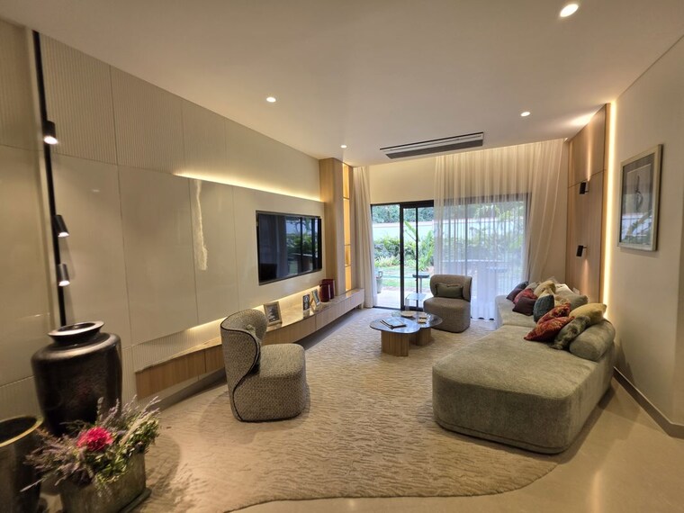 Living Room, embassy-greenshore 4 Bedroom 2203 Sq.Ft. Apartment In Devanahalli Bangalore 10562367