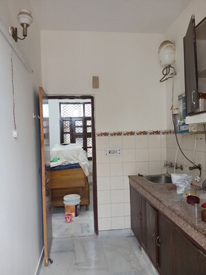 Kitchen in 1 BHK Independent House at Sector 21 – for Rent