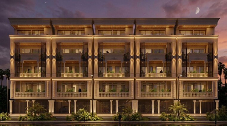 Exterior View, sector 85 3 Bedroom 2250 Sq.Ft. Builder Floor In Sector 85 Faridabad 10562535