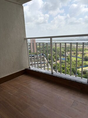 Balcony in 2 BHK Apartment at One Hiranandani Park, Ghodbunder Road – for Rent