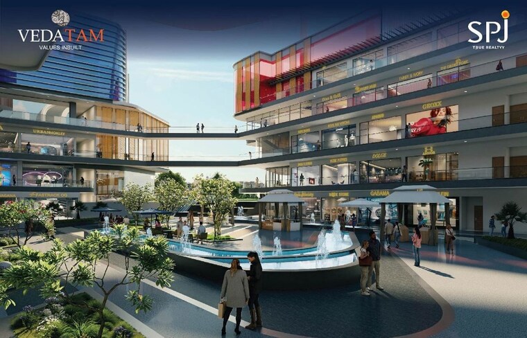 Exterior View, spj-vedatam Commercial Shop 180 Sq.Ft. In Sector 14 Gurgaon 10562651