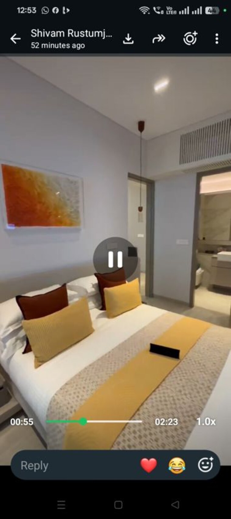 Bedroom, rustomjee-verdant-vistas 3 Bedroom 1157 Sq.Ft. Apartment In Majiwada Thane 10562612
