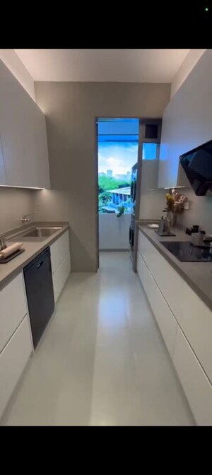 Kitchen in 3 BHK Apartment at Rustomjee Verdant Vistas, Majiwada – for Sale