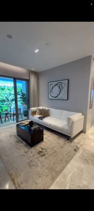 Living Room in 3 BHK Apartment at Rustomjee Verdant Vistas, Majiwada – for Sale