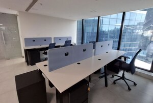 Team Area in  Office Space at Dynasty Business Park, Andheri East – for Rent