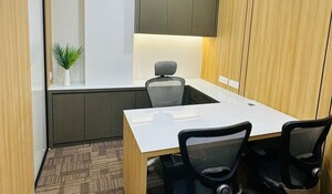 Team Area in  Office Space at Dynasty Business Park, Andheri East – for Rent